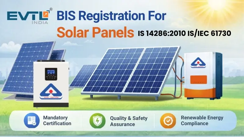BIS Registration For Solar Panel